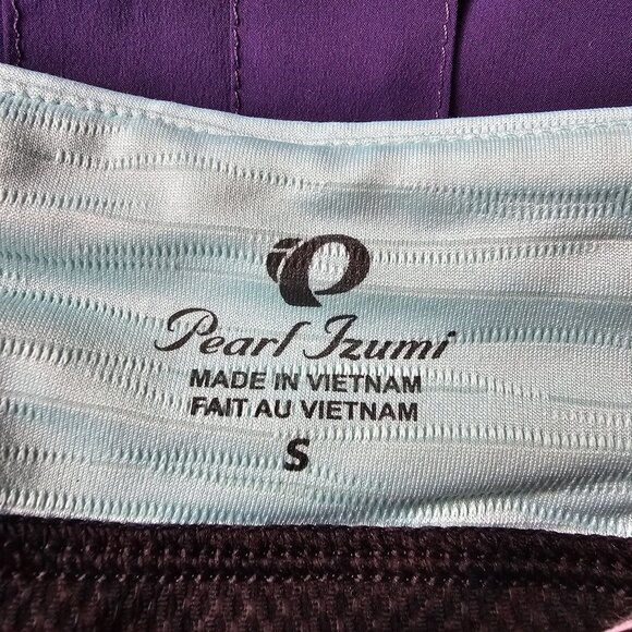 Pearl Izumi Athletic Skirt With Built-In Mesh Unders, Purple Teal, Pleats Size S - Picture 3 of 11